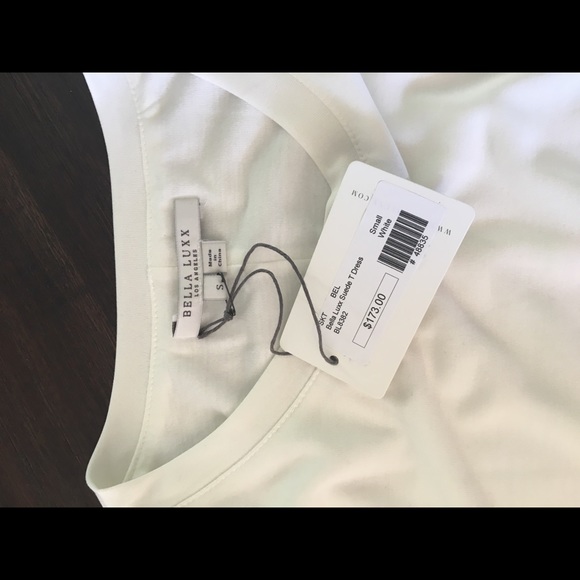 NWT Bella Luxx Sueded Tee Dress - Picture 4 of 5
